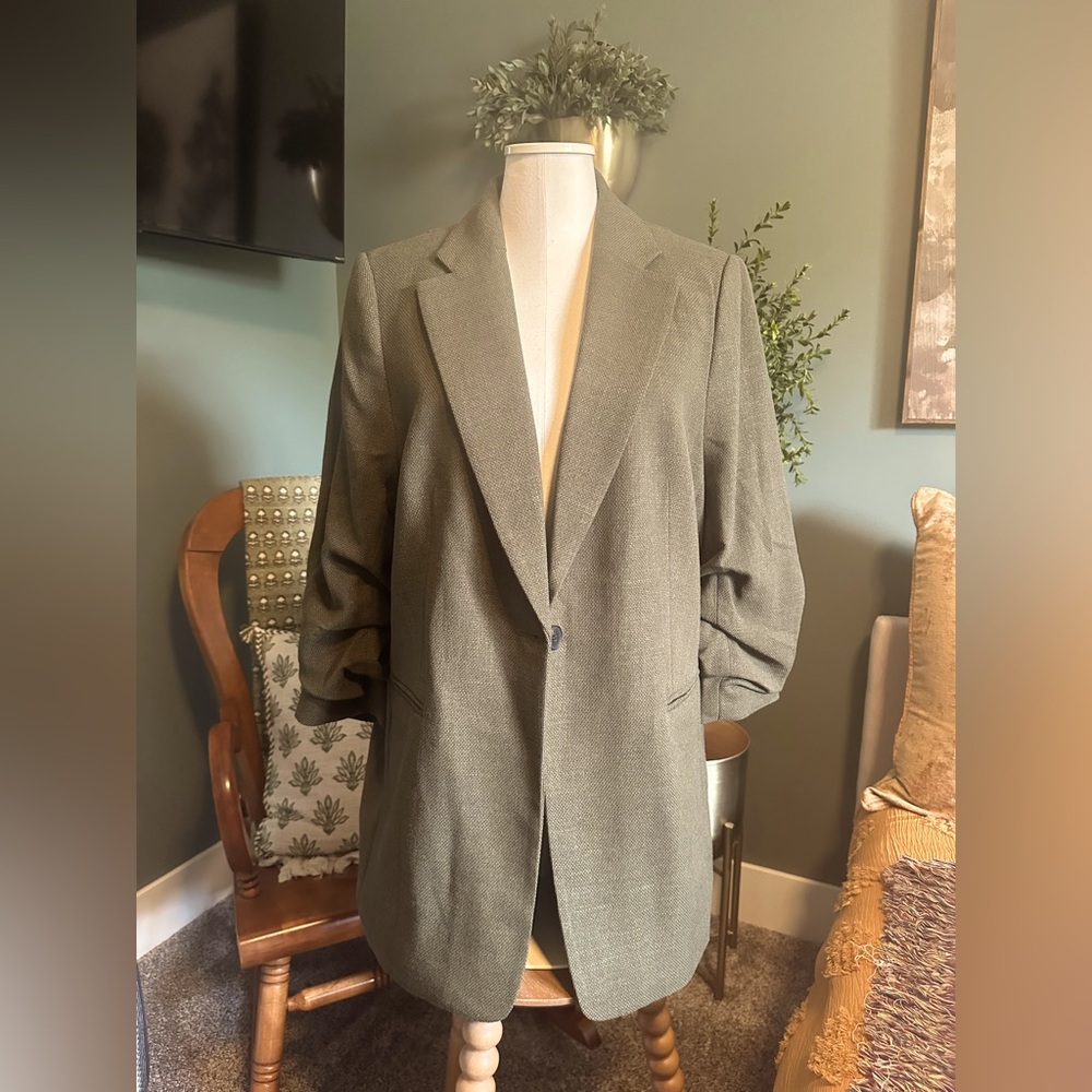 H&M Olive Green Blazer